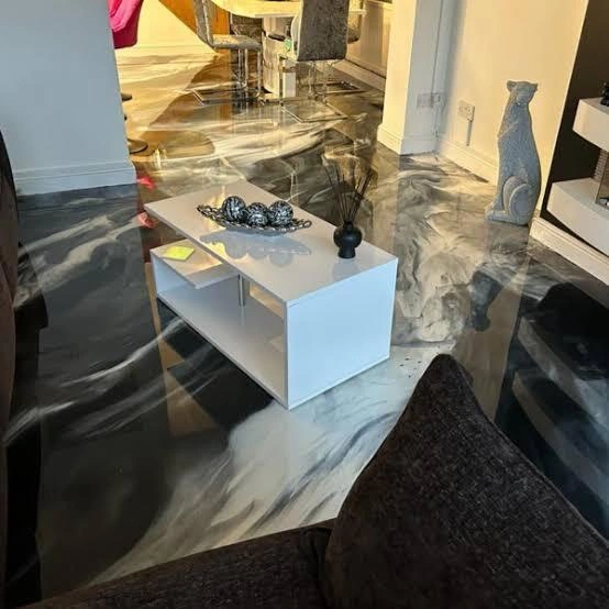 Epoxy Showroom Flooring