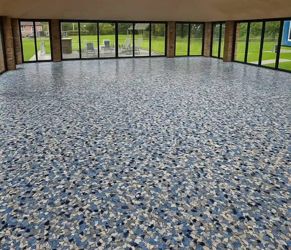 Epoxy Flake Flooring System